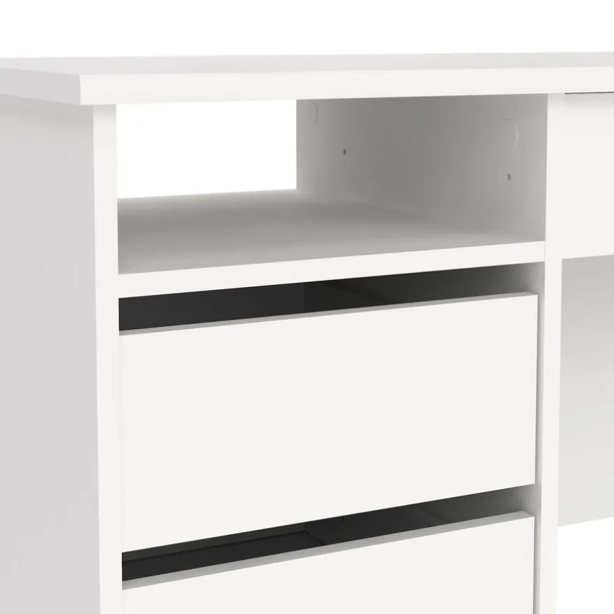 Bureau Boston Wit - 110x76x49 cm