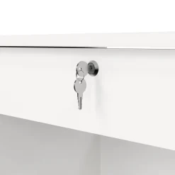 Bureau Boston Wit - 110x76x49 cm