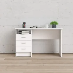 Bureau Boston Wit - 121x73x49 cm