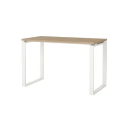 Bureau Bram Eiken / Wit - 120x76x60 cm