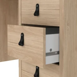 Bureau Dallas Eiken - 121x77x48 cm