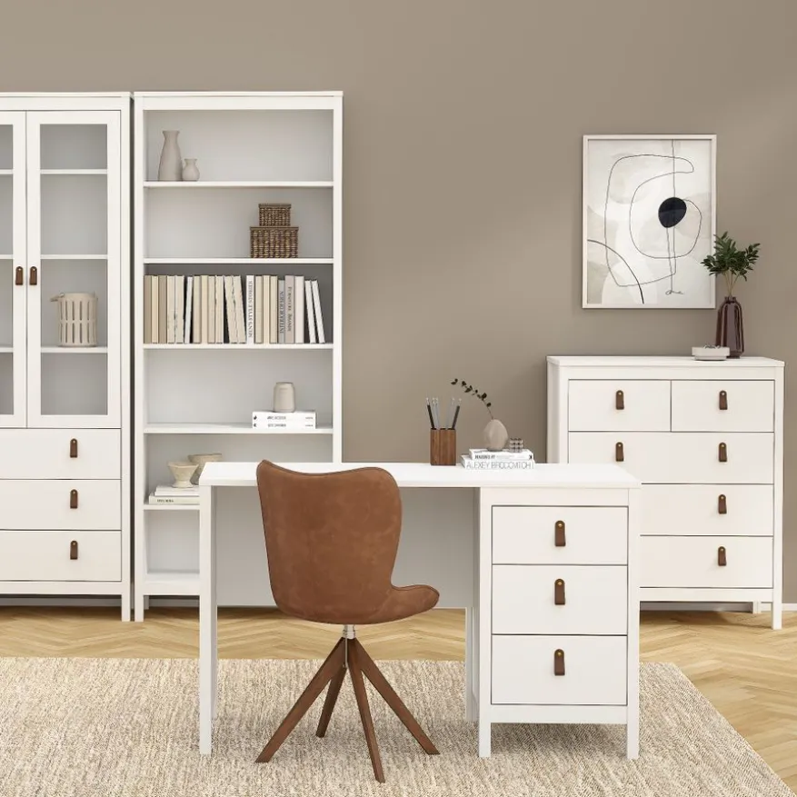 Bureau Dallas Wit - 121x77x48 cm