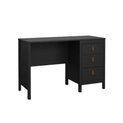 Bureau Dallas Zwart - 121x77x48 cm