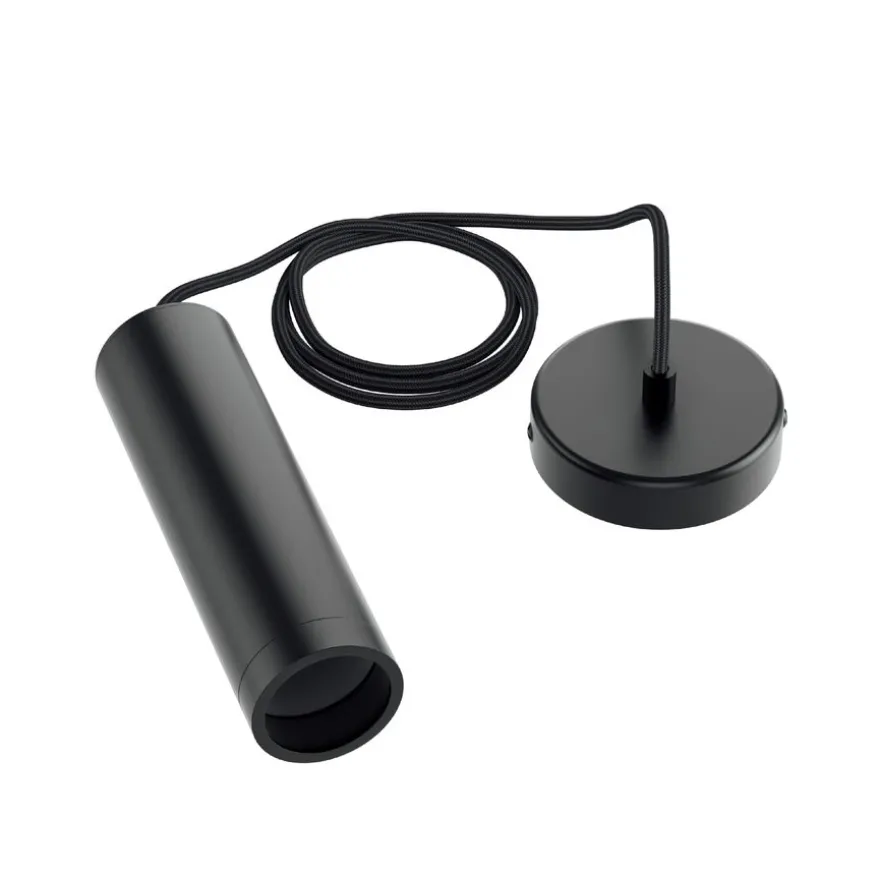 Calex Hanglamp Pendel Zwart - GU10 - Ø 10 cm