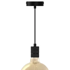 Calex Hanglamp Retro Zwart - 150 cm