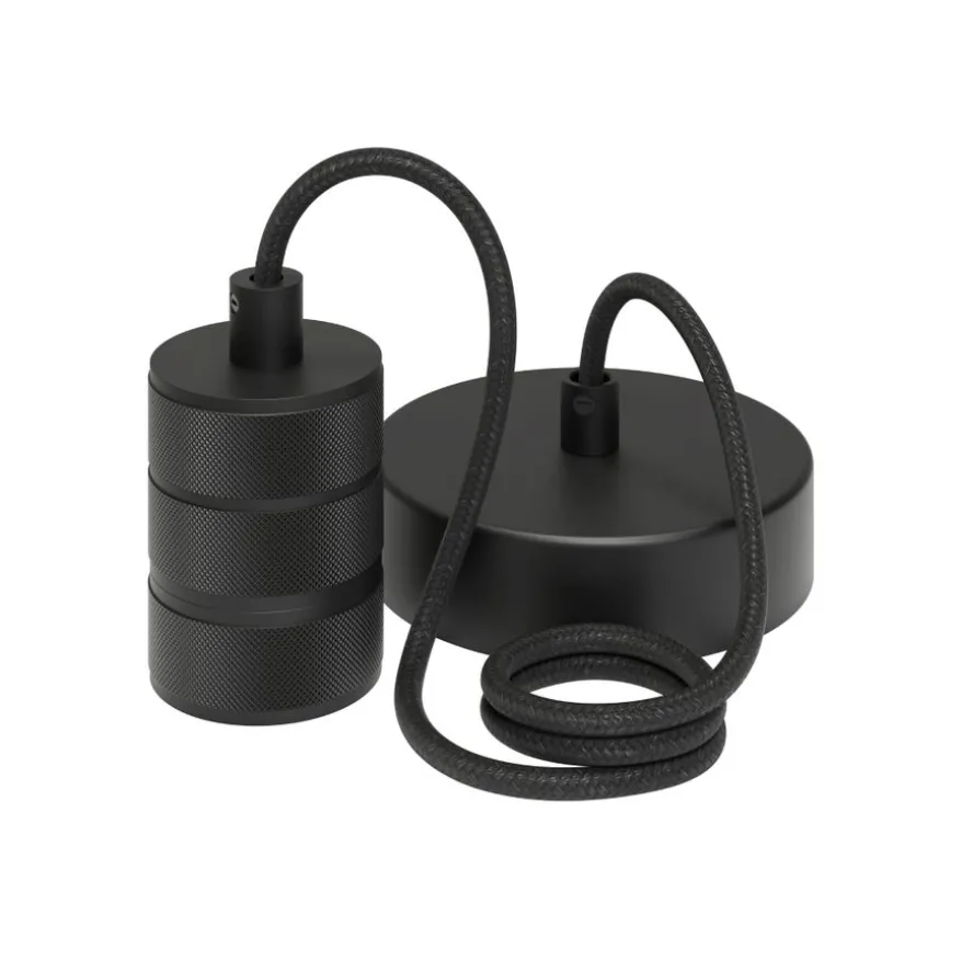 Calex Hanglamp Retro Zwart - 150 cm