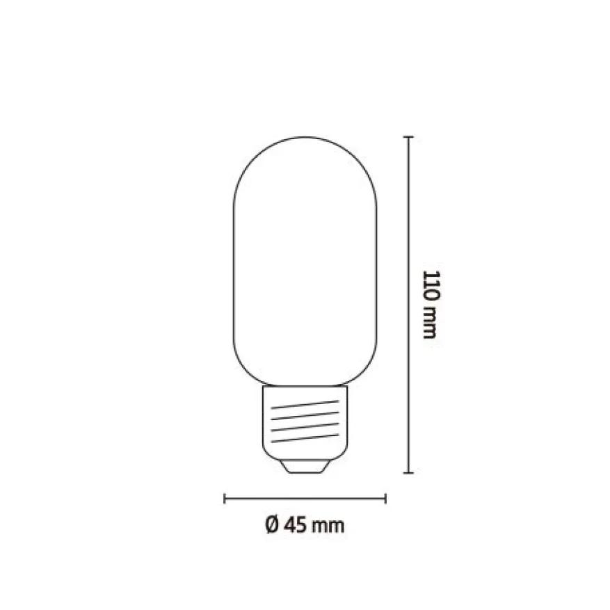 Calex Lichtbron E27 Buislamp Goud