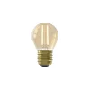 Calex Lichtbron E27 Kogellamp Goud