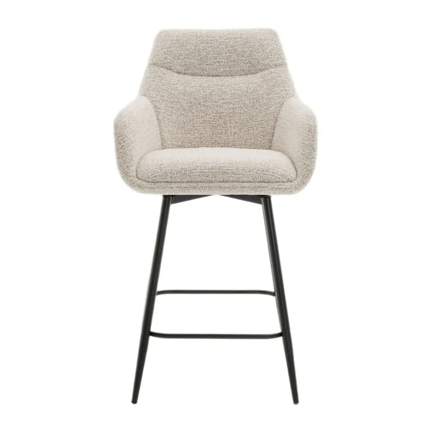 Draaibare Barkruk Genk Beige