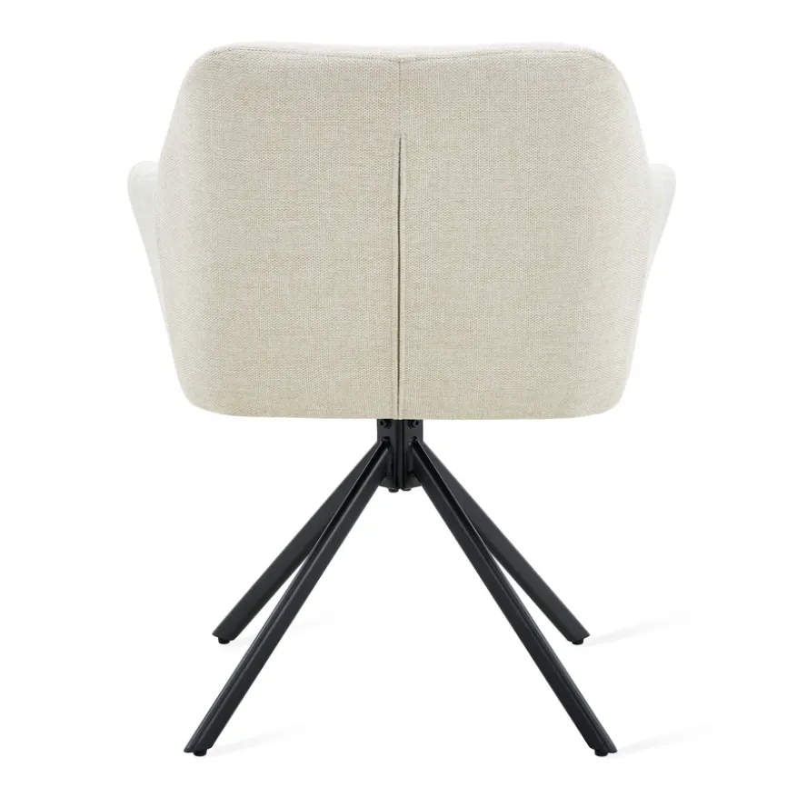 Draaibare Eetkamerstoel Ana Beige