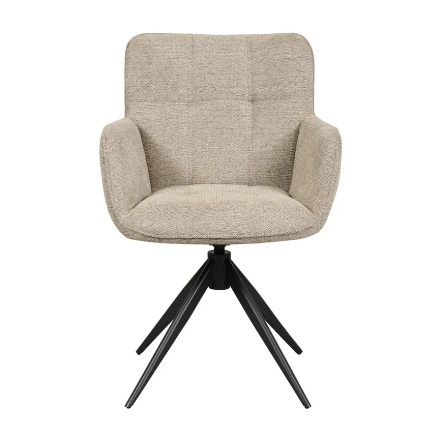 Draaibare Eetkamerstoel Bente Beige