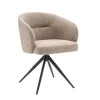 Draaibare Eetkamerstoel Connor Beige
