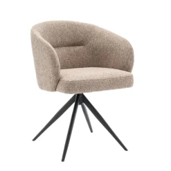 Draaibare Eetkamerstoel Connor Beige
