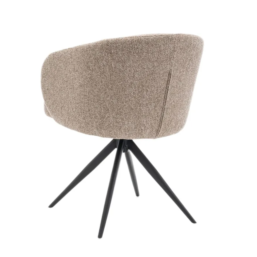 Draaibare Eetkamerstoel Connor Beige