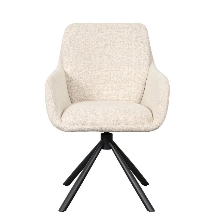 Draaibare Eetkamerstoel Genk Beige