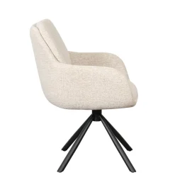 Draaibare Eetkamerstoel Genk Beige