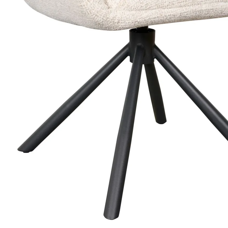 Draaibare Eetkamerstoel Genk Beige