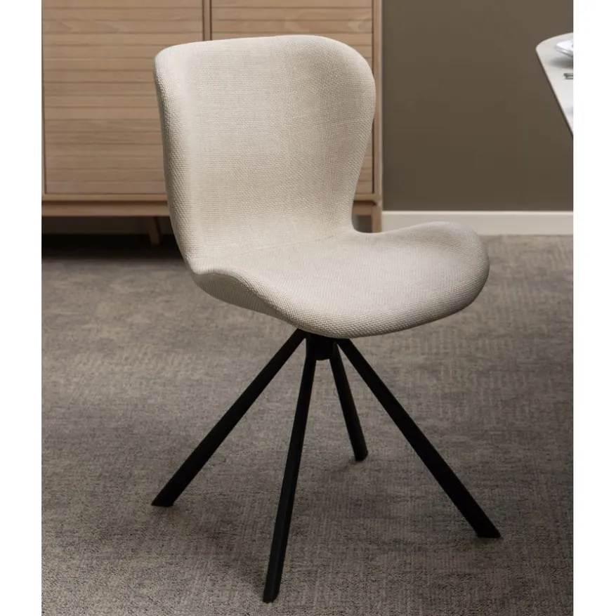 Draaibare Eetkamerstoel Isak Beige