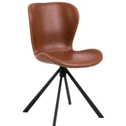 Draaibare Eetkamerstoel Isak Cognac