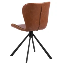 Draaibare Eetkamerstoel Isak Cognac