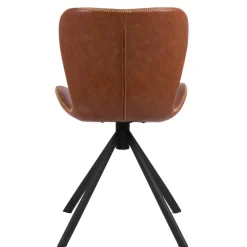 Draaibare Eetkamerstoel Isak Cognac