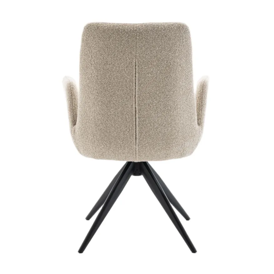 Draaibare Eetkamerstoel Molly Beige