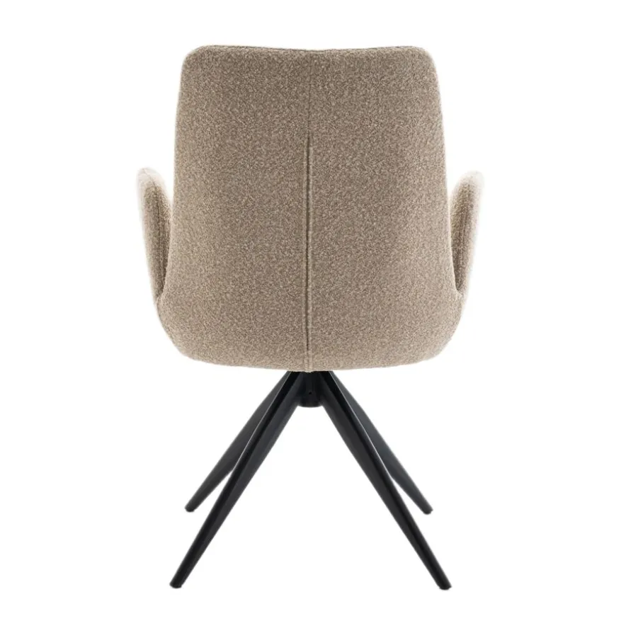 Draaibare Eetkamerstoel Molly Taupe
