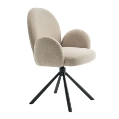 Draaibare Eetkamerstoel Moon Beige