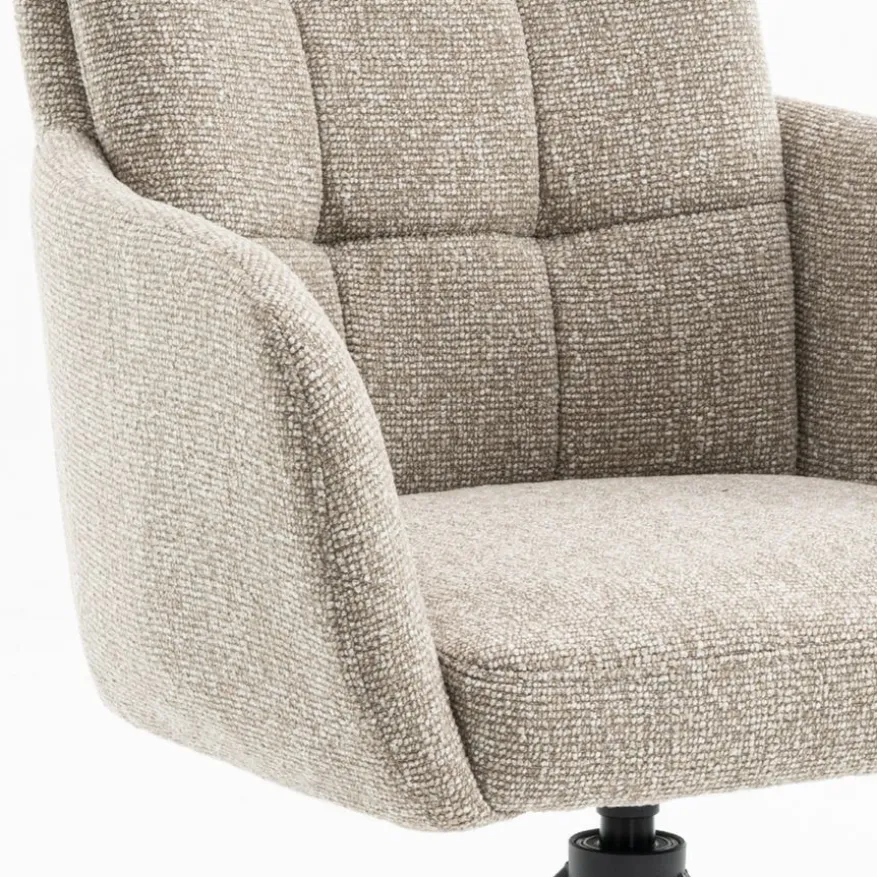 Draaibare Eetkamerstoel Swag Beige