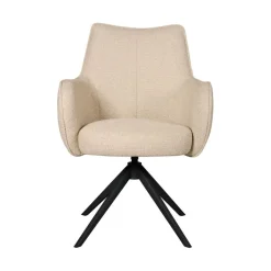 Draaibare Eetkamerstoel Tumba Beige
