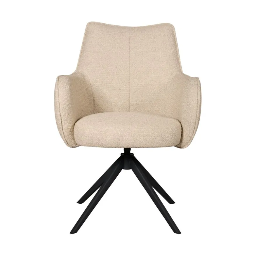 Draaibare Eetkamerstoel Tumba Beige