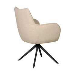 Draaibare Eetkamerstoel Tumba Beige