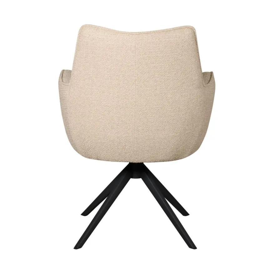 Draaibare Eetkamerstoel Tumba Beige