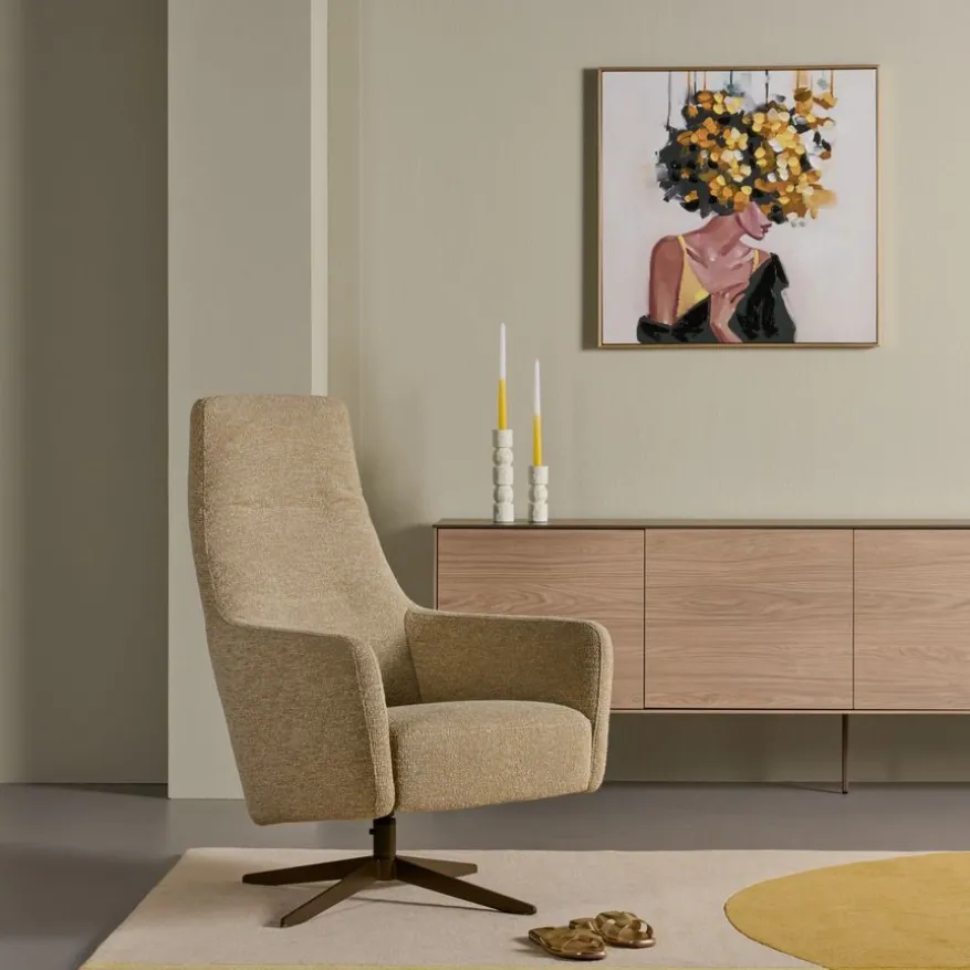 Draaifauteuil Breskens Zand