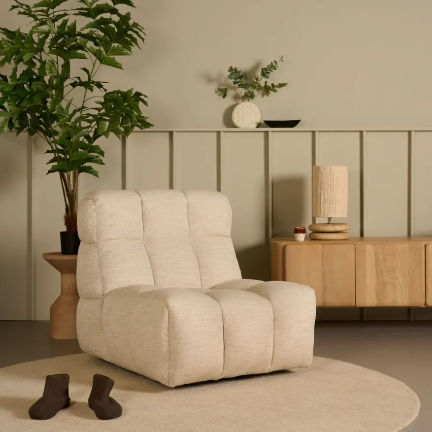 Draaifauteuil Buxton Beige