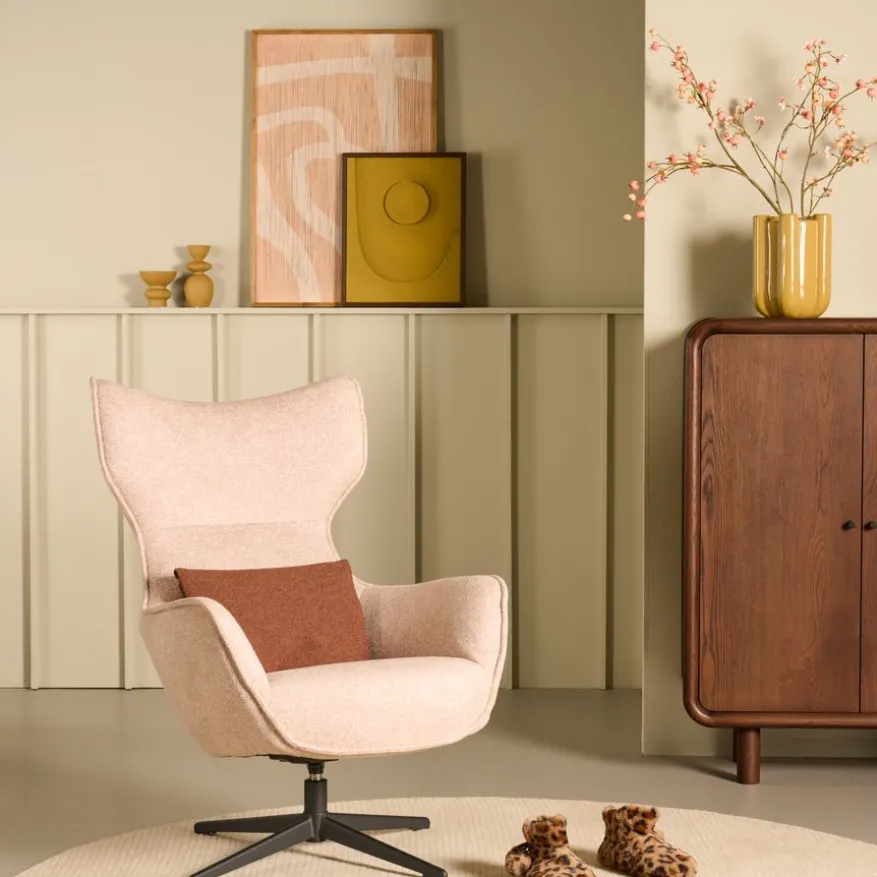Draaifauteuil Cortes Zand