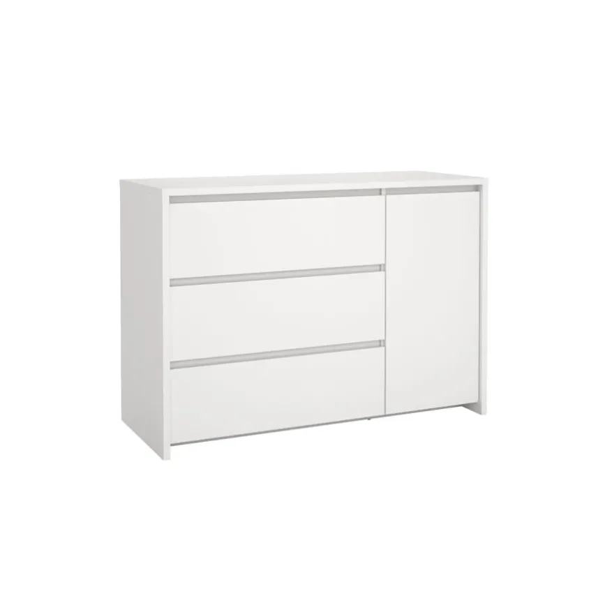 Dressoir Atlanta Wit - 119x84x48 cm