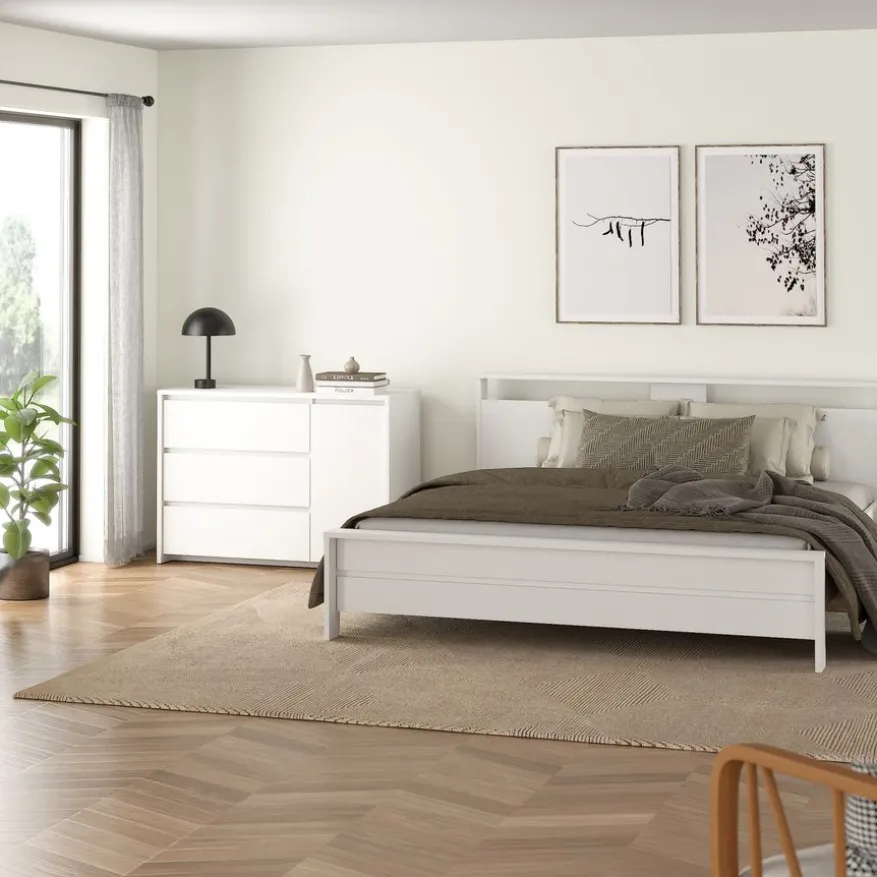 Dressoir Atlanta Wit - 119x84x48 cm