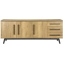 Dressoir Batenburg Naturel - 210x80x45 cm