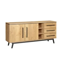 Dressoir Batenburg Naturel - 180x80x45 cm