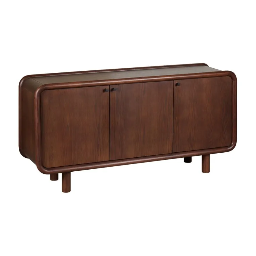 Dressoir Boogie Donkerbruin - 90x120x43 cm