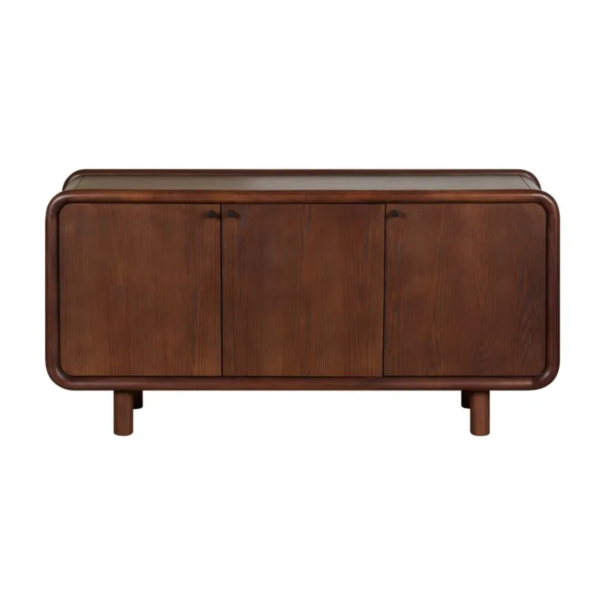 Dressoir Boogie Donkerbruin - 90x120x43 cm