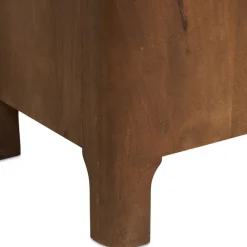 Dressoir Liam Bruin / Marmer - 180x80x45 cm