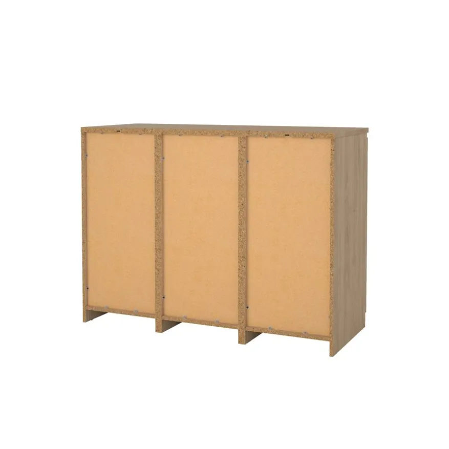 Dressoir Luna Eiken - 121x91x50 cm