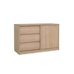 Dressoir Luna Eiken - 119x76x50 cm