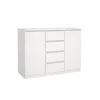 Dressoir Luna Wit - 121x91x50 cm