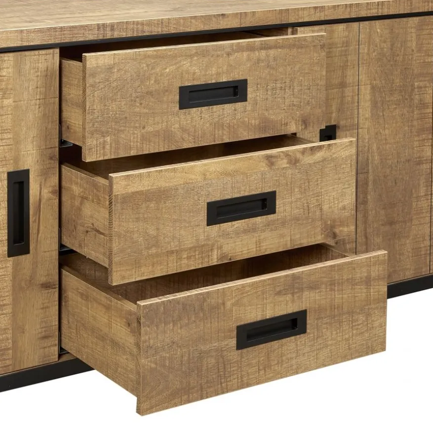 Dressoir Tilburg Naturel - 180x80x45 cm