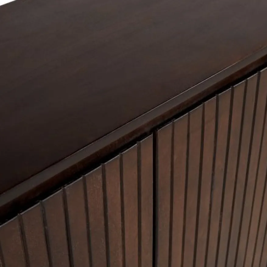 Dressoir Viktor Donkerbruin - 115x80x40 cm