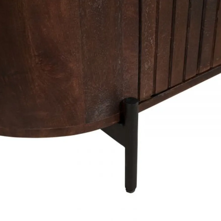 Dressoir Viktor Donkerbruin - 115x80x40 cm