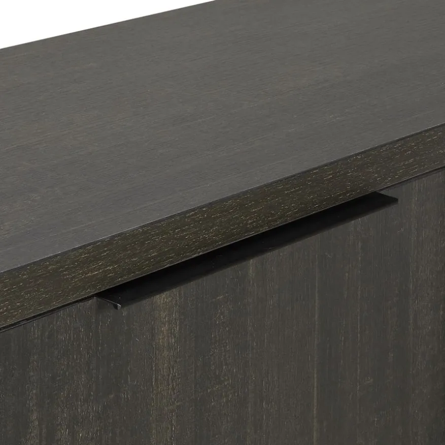 Dressoir Zwanenburg Zwart - 225x90x48 cm